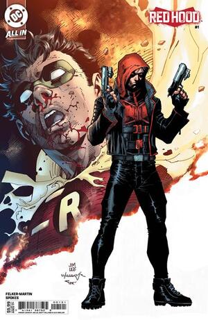 [RED HOOD #1 CVR B JIM LEE CARD STOCK VAR]