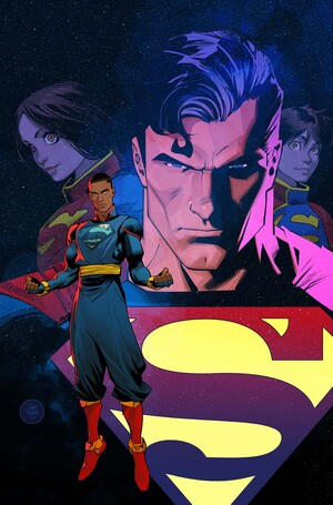 [ADVENTURES OF SUPERMAN BOOK OF EL #1 (OF 12) CVR B DAN MORA CARD STOCK VAR]
