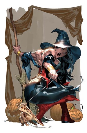 [WONDER WOMAN #25 CVR E YASMINE PUTRI PUMPKIN SPICY CARD STOCK VAR]