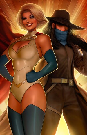 [JUSTICE LEAGUE UNLIMITED #11 CVR B NATHAN SZERDY CARD STOCK VAR]