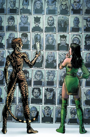 [CHEETAH AND CHESHIRE ROB THE JUSTICE LEAGUE #2 (OF 6) CVR A NICOLA SCOTT]