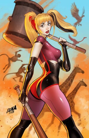 [HARLEY QUINN #54 CVR B DAVID NAKAYAMA CARD STOCK VAR]