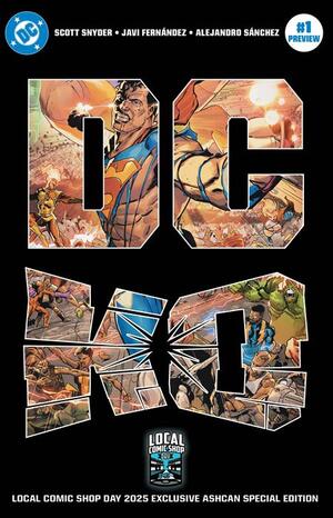 DC K.O. ASHCAN #1 2025 LCSD EXCLUSIVE CVR A JAVI FERNANDEZ