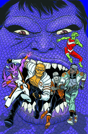 [TITANS #27 CVR C MICHAEL ALLRED CARD STOCK VAR]