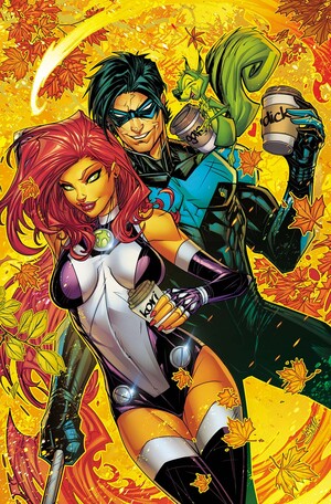 [TITANS #27 CVR D JONBOY MEYERS PUMPKIN SPICY CARD STOCK VAR]