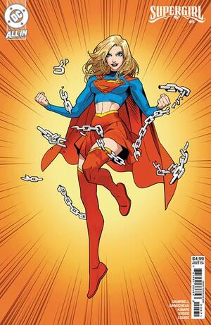 [SUPERGIRL #5 CVR F DAN MORA CORNER BOX CARD STOCK VAR]