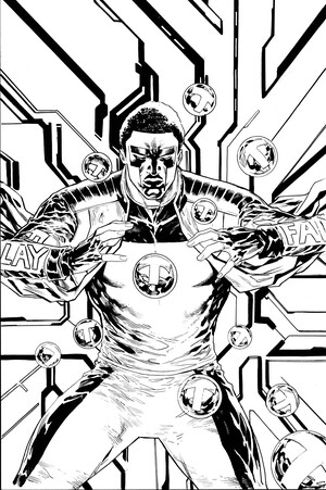 [MR TERRIFIC YEAR ONE #5 (OF 6) CVR B KEN LASHLEY CARD STOCK VAR]