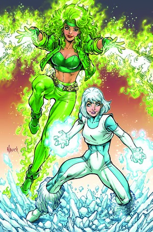 [FIRE & ICE WHEN HELL FREEZES OVER #6 (OF 6) CVR B TODD NAUCK CARD STOCK VAR]