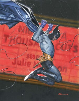 [THE BAT-MAN SECOND KNIGHT #1 (OF 6) CVR C FABRIZIO DE TOMMASO CARD STOCK VAR]