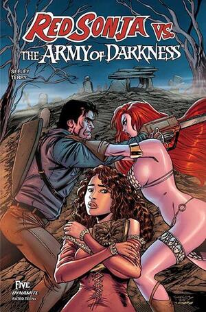 [RED SONJA VS ARMY OF DARKNESS #5 CVR B TIM SEELEY VAR]