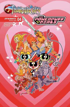 [THUNDERCATS POWERPUFF GIRLS #4 CVR B COLEMAN ENGLE VAR]