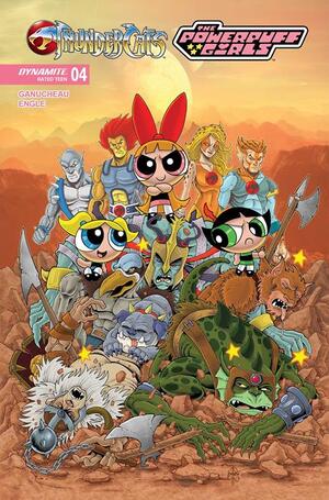 [THUNDERCATS POWERPUFF GIRLS #4 CVR C KEN HAESER VAR]