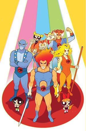 [THUNDERCATS POWERPUFF GIRLS #4 CVR F PAULINA GANUCHEAU METAL VIRGIN VAR]