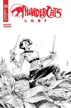 [THUNDERCATS LOST #6 CVR H INC 1:10 DECLAN SHALVEY LINE ART VAR]