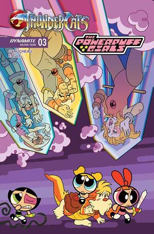 [THUNDERCATS POWERPUFF GIRLS #3 CVR B COLEMAN ENGLE VAR]