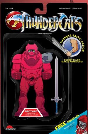 [THUNDERCATS #18 CVR F DREW MOSS ACTION FIGURE VAR]