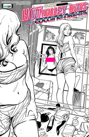 [HOT VALLEY DAYS #3 CVR B FARID KARAMI COLORING BOOK VAR]