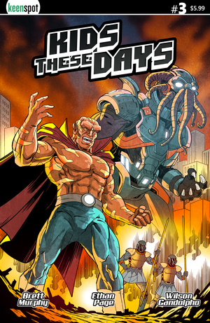 [KIDS THESE DAYS #3 CVR A WILSON GANDOLPHO WHEN ALIENS ATTACK]