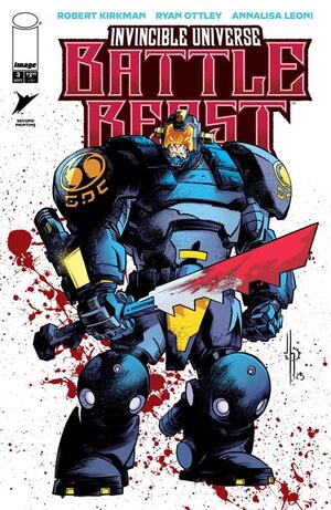 [INVINCIBLE UNIVERSE BATTLE BEAST #3 2ND PTG CVR A JASON HOWARD]