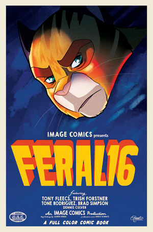 [FERAL #16 CVR B TRISH FORSTNER & TONY FLEECS MOVIE POSTER HOMAGE VAR]