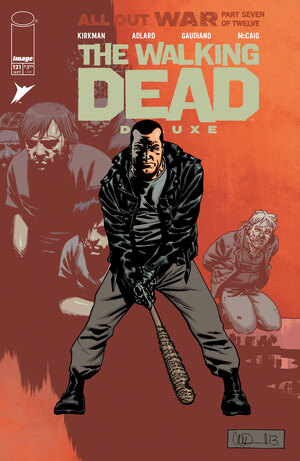 [WALKING DEAD DELUXE #121 CVR B CHARLIE ADLARD & DAVE MCCAIG VAR]