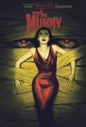 [UNIVERSAL MONSTERS THE MUMMY HC DIRECT MARKET EXCLUSIVE DAVID TALASKI CVR]
