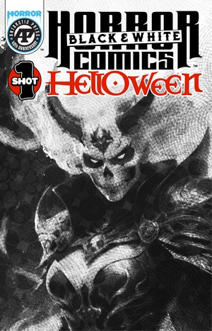 [HORROR COMICS BLACK AND WHITE HELLOWEEN SPECIAL (ONE SHOT) CVR B BRIAN DENHAM LUNAR EXCLUSIVE VAR]