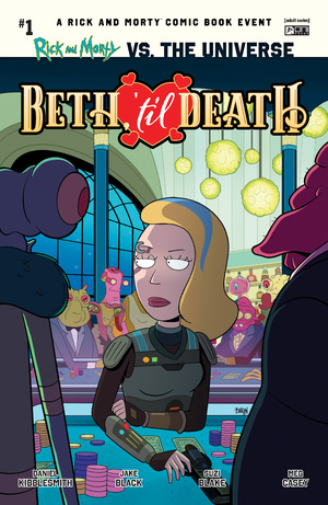 [RICK AND MORTY VS THE UNIVERSE BETH TIL DEATH #1 (ONE SHOT) CVR A DAVE BARDIN]