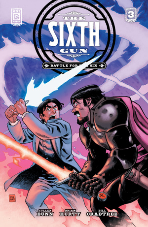 [SIXTH GUN BATTLE FOR THE SIX #3 (OF 3) CVR A BRIAN HURTT]