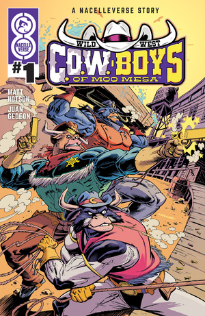 [WILD WEST COW-BOYS OF MOO MESA #1 (OF 4) CVR B ANDREW KRAHNKE VAR]