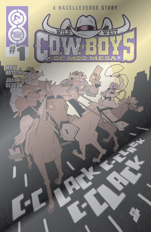 [WILD WEST COW-BOYS OF MOO MESA #1 (OF 4) CVR F JOE PALMER FOIL VAR]
