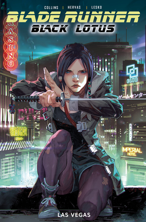 [BLADE RUNNER BLACK LOTUS LAS VEGAS #1 (OF 4) CVR G KAEL NGU FOIL TRADE VAR]