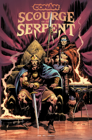[CONAN THE BARBARIAN SCOURGE OF THE SERPENT #1 (OF 4) CVR A ROBERTO DE LA TORRE]
