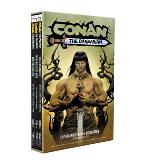 [CONAN THE BARBARIAN TP VOL 01-03 SLIPCASE SET DIRECT MARKET EDITION JAE LEE CVR]
