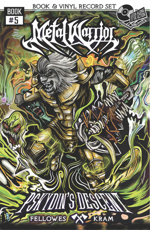 [METAL WARRIOR TP #5 (OF 9) PSKYDINS DESCENT OUT OF DETENTION AND INTO DARKNESS WITH 7 IN VINYL]