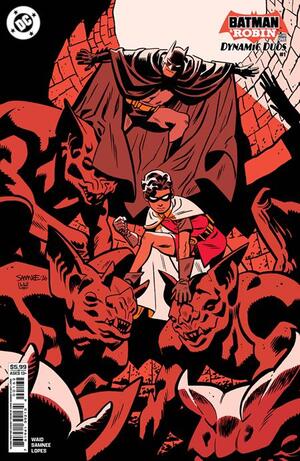 [BATMAN & ROBIN YEAR ONE DYNAMIC DUOS #1 (OF 12) Second Printing CVR B Chris Samnee Card Stock Var]