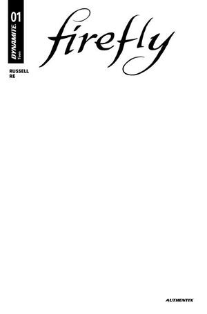 [FIREFLY #1 CVR I BLANK AUTHENTIX VAR]