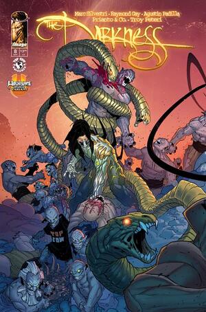 [DARKNESS (2025) #8 CVR C PAT BOUTIN & STEVE FIRCHOW CONNECTING WITCHBLADE TEAM UP VAR]