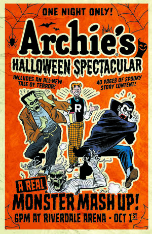 [ARCHIES HALLOWEEN SPECTACULAR #1 (ONE SHOT) CVR B BOB WHITE RETRO ART VAR]