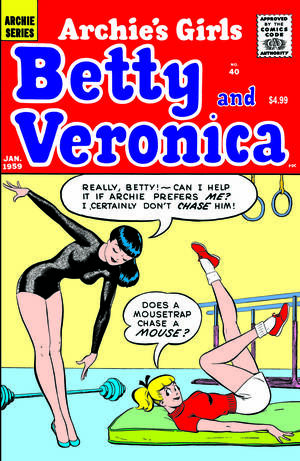 [ARCHIE FACSIMILE #8 BETTY AND VERONICA #40 CVR A HARRY LUCEY]