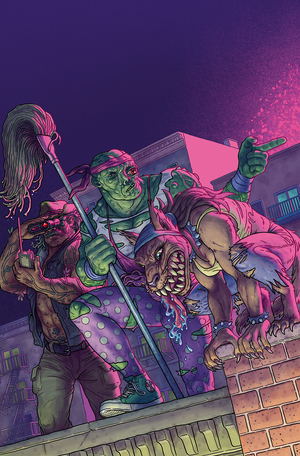 [TOXIC CRUSADERS #2 (OF 5) CVR C TRISTAN WRIGHT WITH EXCLUSIVE TRADING CARD BY MATT BORS VAR]