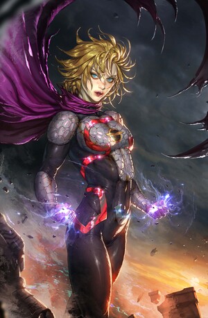 [JUSTICE LEAGUE THE OMEGA ACT SPECIAL #1 (ONE SHOT) CVR B KYUYONG EOM CARD STOCK VAR (DC K.O.)]