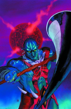 [JUSTICE LEAGUE UNLIMITED #12 CVR E KEVIN WADA CARD STOCK VAR (DC K.O.)]