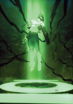 [ABSOLUTE GREEN LANTERN #7 CVR B TAURIN CLARKE CARD STOCK VAR]