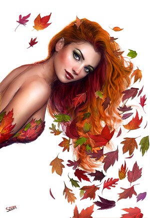 [POISON IVY #37 CVR E NATHAN SZERDY PUMPKIN SPICY CARD STOCK VAR]