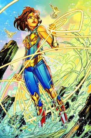[TRINITY DAUGHTER OF WONDER WOMAN #5 (OF 6) CVR B JONBOY MEYERS CARD STOCK VAR]