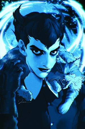 [CHEETAH AND CHESHIRE ROB THE JUSTICE LEAGUE #3 (OF 6) CVR B GERALD PAREL CARD STOCK VAR]