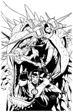 [JUSTICE LEAGUE RED #3 (OF 6) CVR A CLAYTON HENRY]