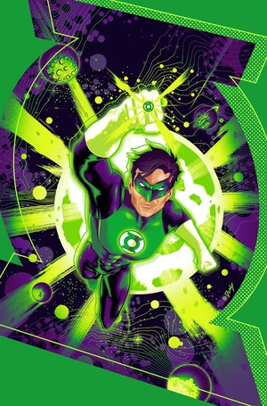 [GREEN LANTERN #28 CVR D DOALY CARD STOCK VAR]
