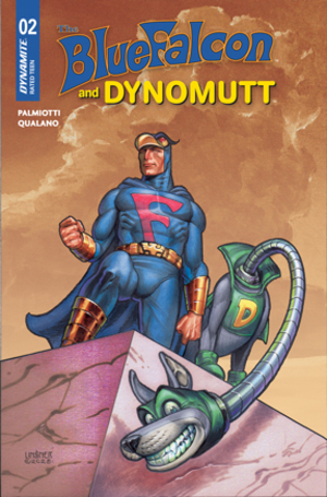 [BLUE FALCON AND DYNOMUTT #2 CVR C JOSEPH MICHEAL LINSNER VAR]